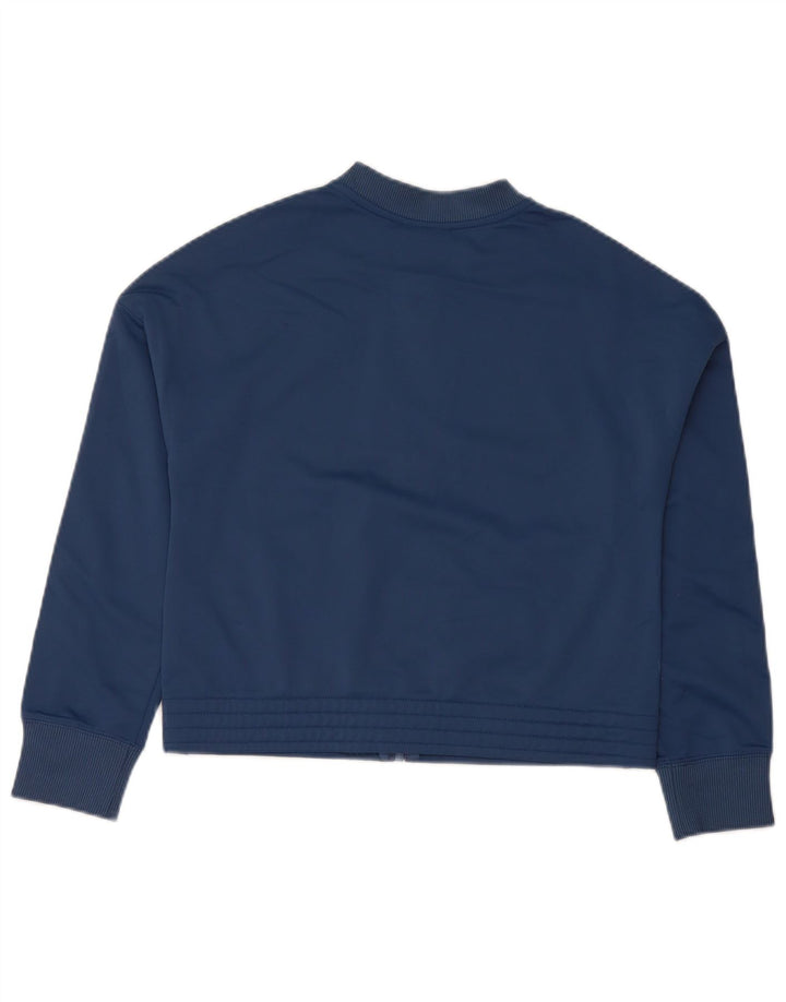Jaqueta Nike Boys Graphic Tracksuit Top 12-13 anos grande bloco colorido azul