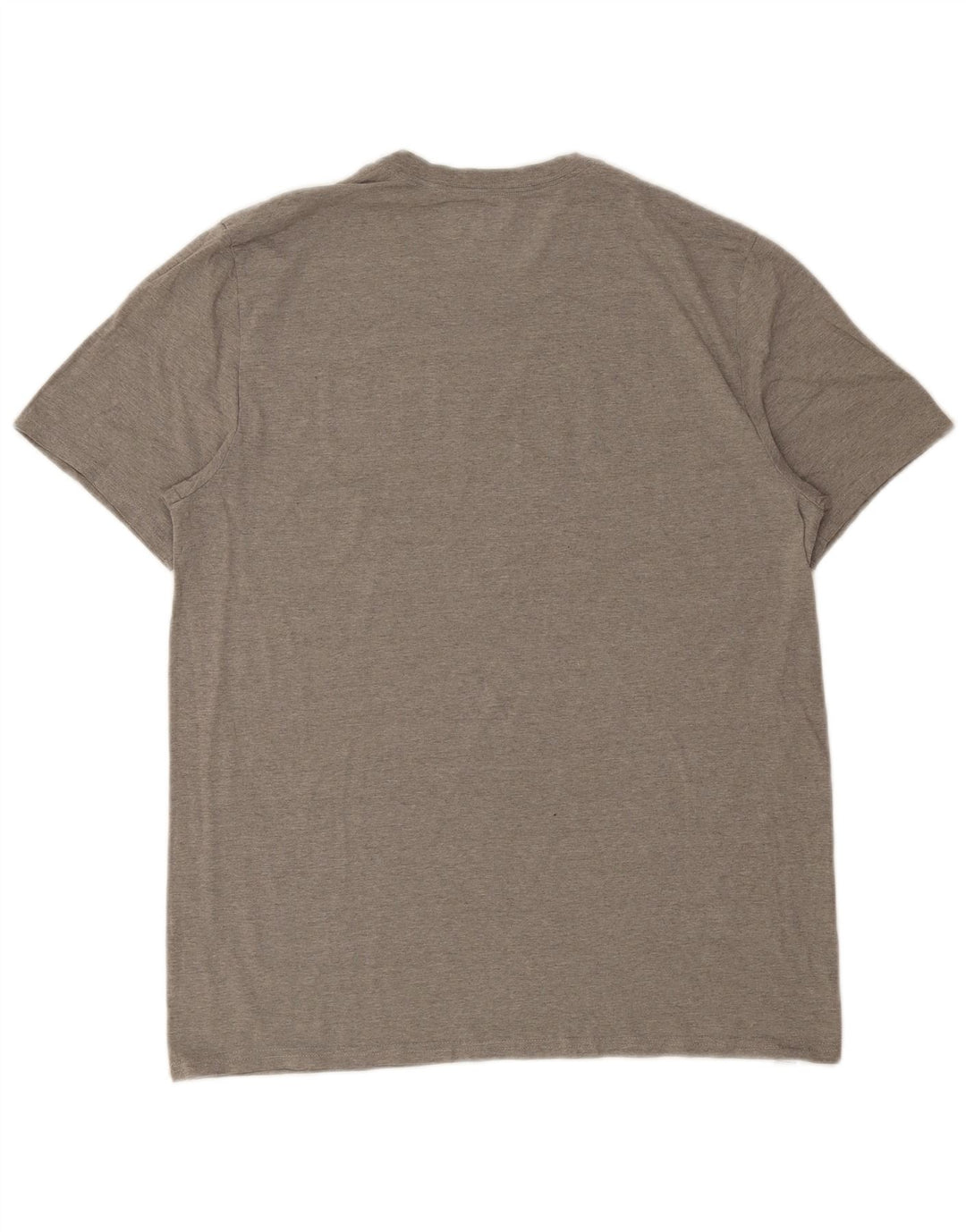 Camiseta masculina Calvin Klein grande algodão cinza