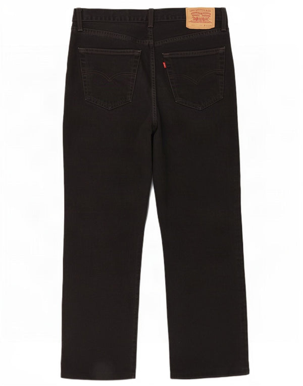 Calça jeans masculina Levi's 521 Tapered W36 L28 algodão preto