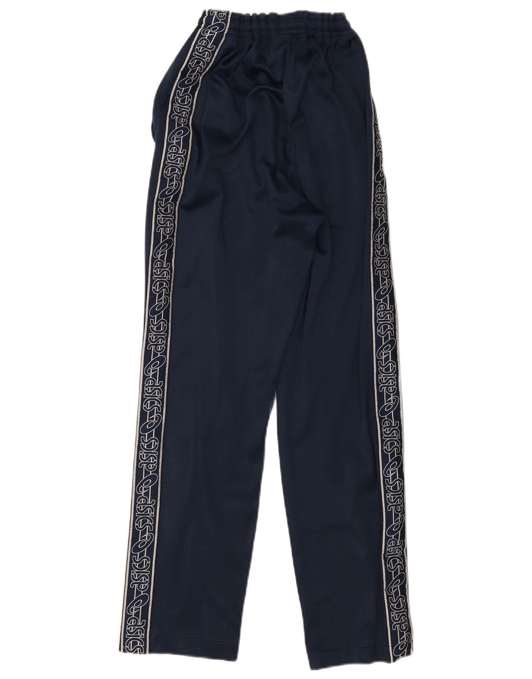 Calça de treino masculina Asics Graphic pequena azul marinho
