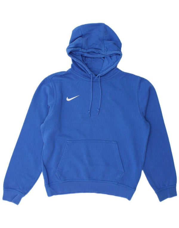 Nike Mens Hoodie Jumper Pequeno Algodão Azul