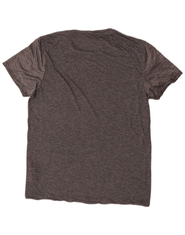 Camiseta masculina ALL SAINTS grande viscose cinza