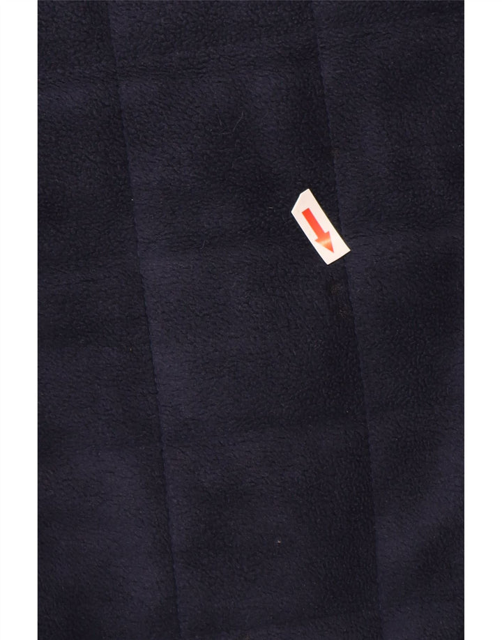 Colete de lã masculino Champion UK 42 XL azul marinho poliéster