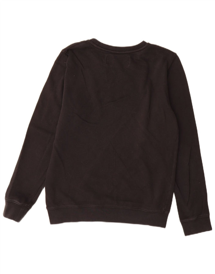 Replay moletom gráfico masculino jumper médio algodão preto