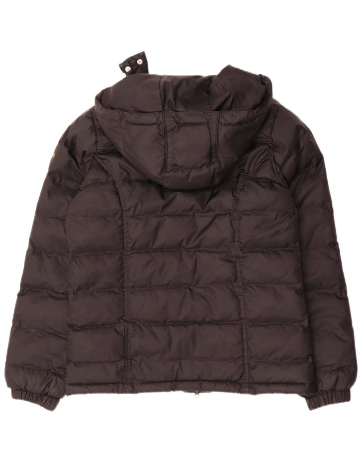 Jaqueta feminina acolchoada com capuz e capuz Lee UK 6 XS poliamida preta