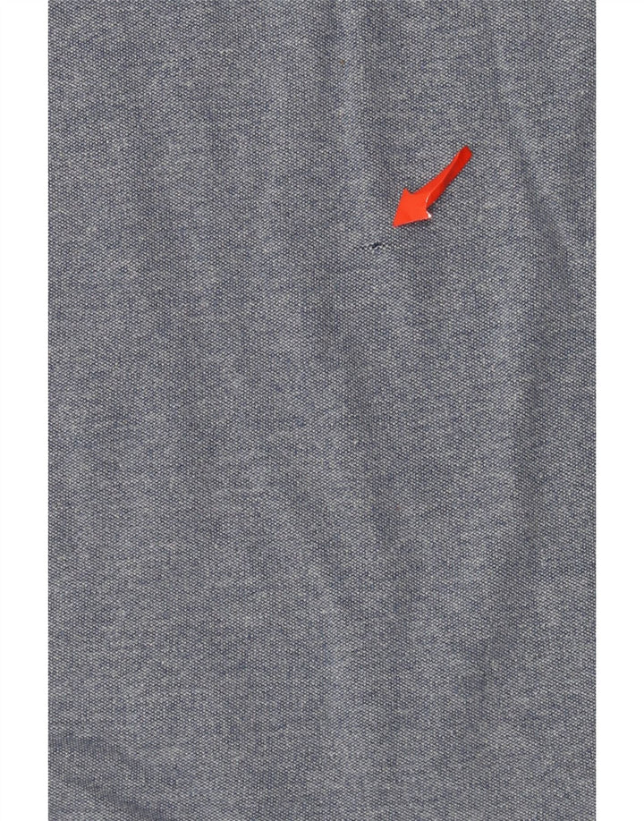 Camisa polo masculina Wrangler Regular Fit grande azul