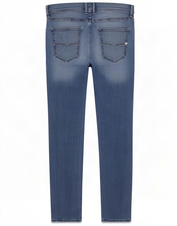 Diesel Mens Kakee - XP Carrot Slim Jeans W31 L30 Azul Algodão