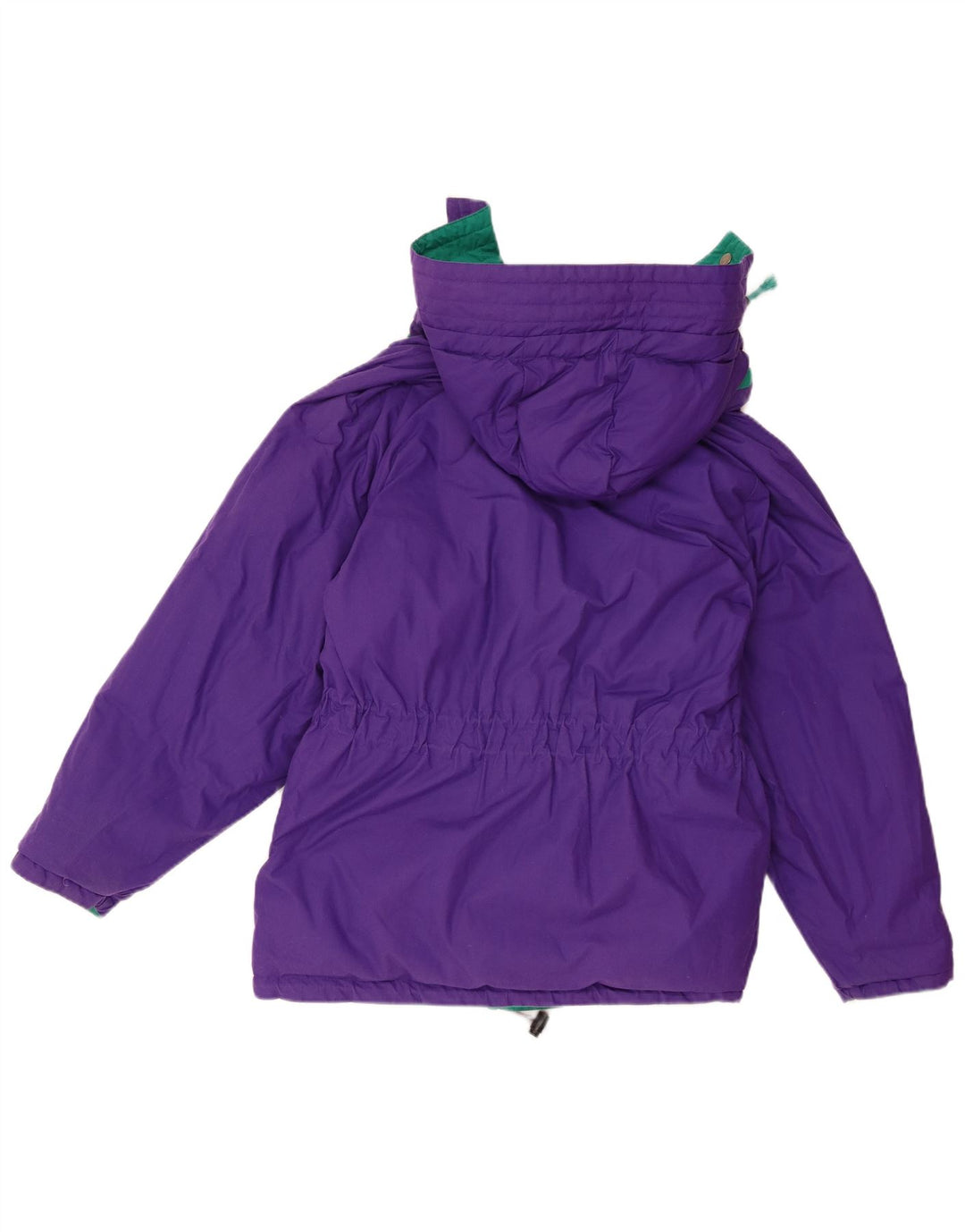 Jaqueta acolchoada com capuz reversível para meninos Brugi 13-14 anos poliéster roxo