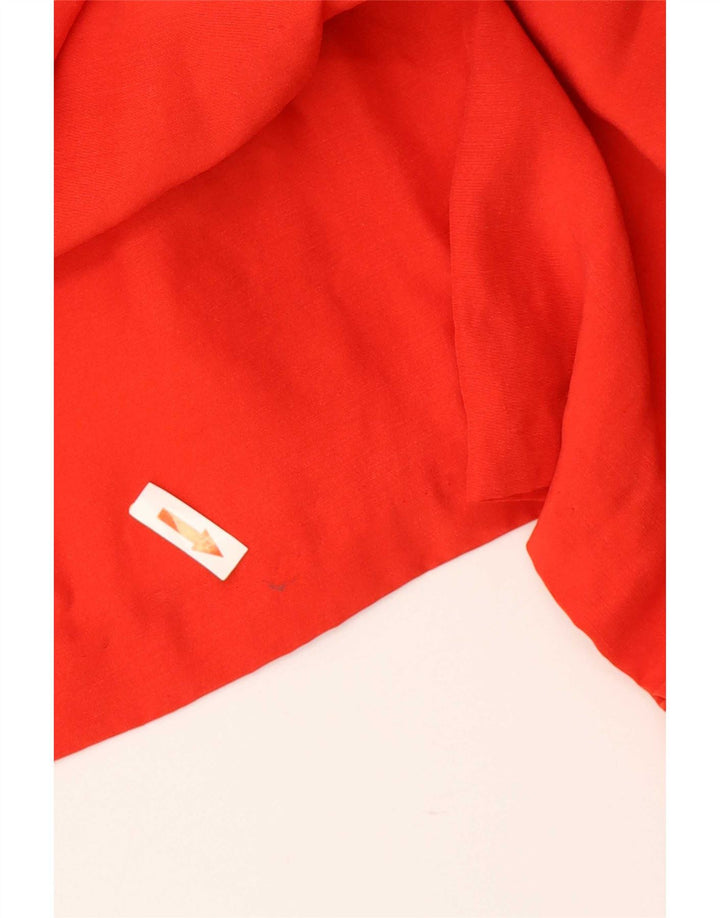 Vestido maxi feminino Petressa de manga curta IT 42 médio laranja