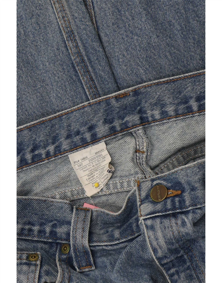 Carhartt Masculino Straight Jeans W40 L30 Azul Algodão