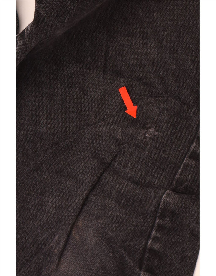 Calça jeans reta Dakota masculina GAS W34 L32 algodão preto