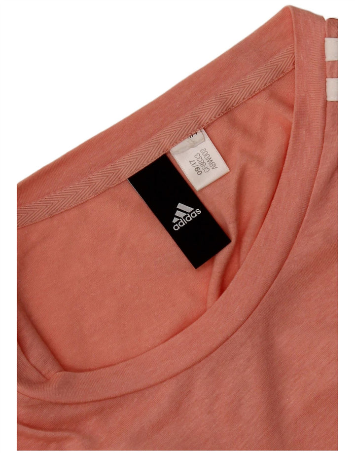 Camiseta Adidas Feminina Top UK 10 Pequena Rosa