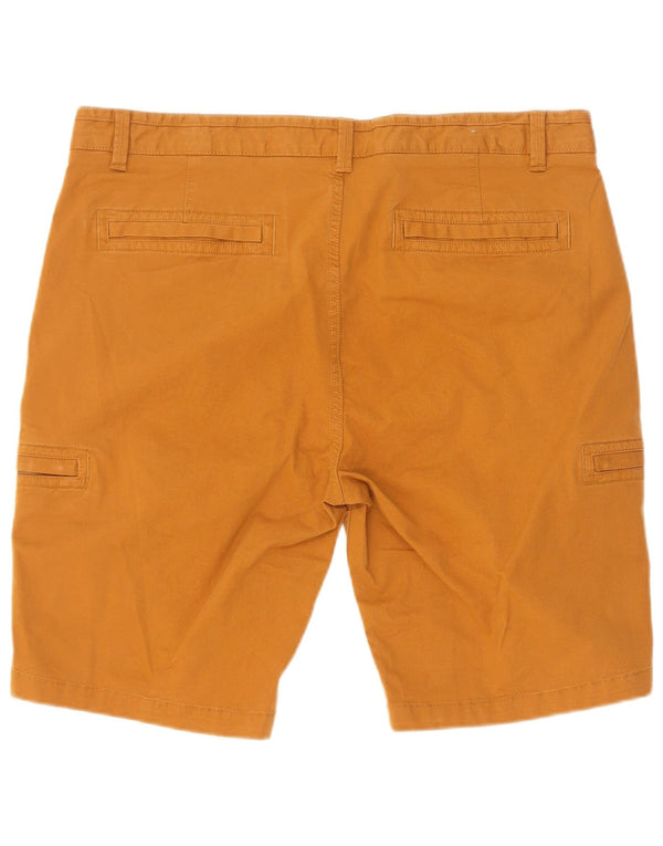 Shorts cargo masculino Scotch & Soda W36 grande algodão marrom