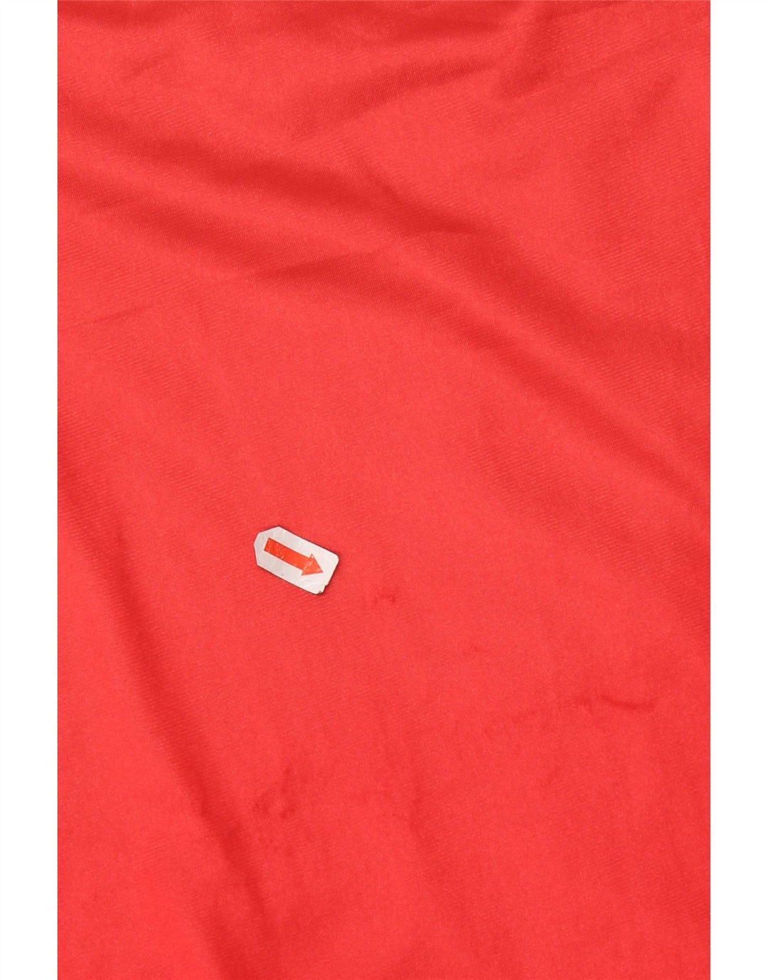 Jaqueta masculina sem mangas BRIKO XL em poliéster colorblock vermelho