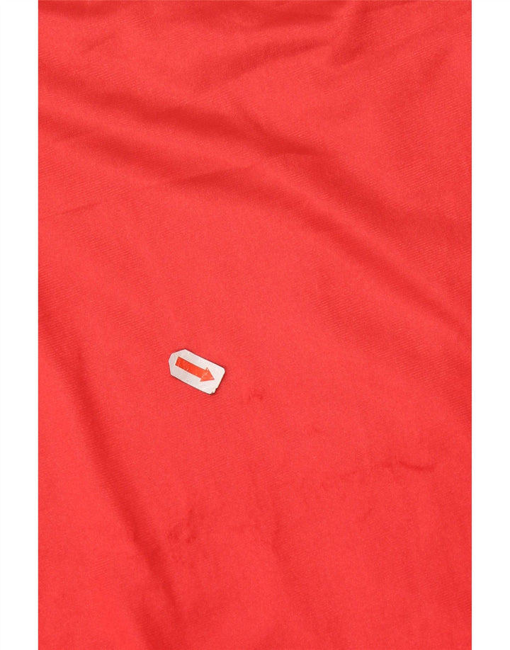 Jaqueta masculina sem mangas BRIKO XL em poliéster colorblock vermelho