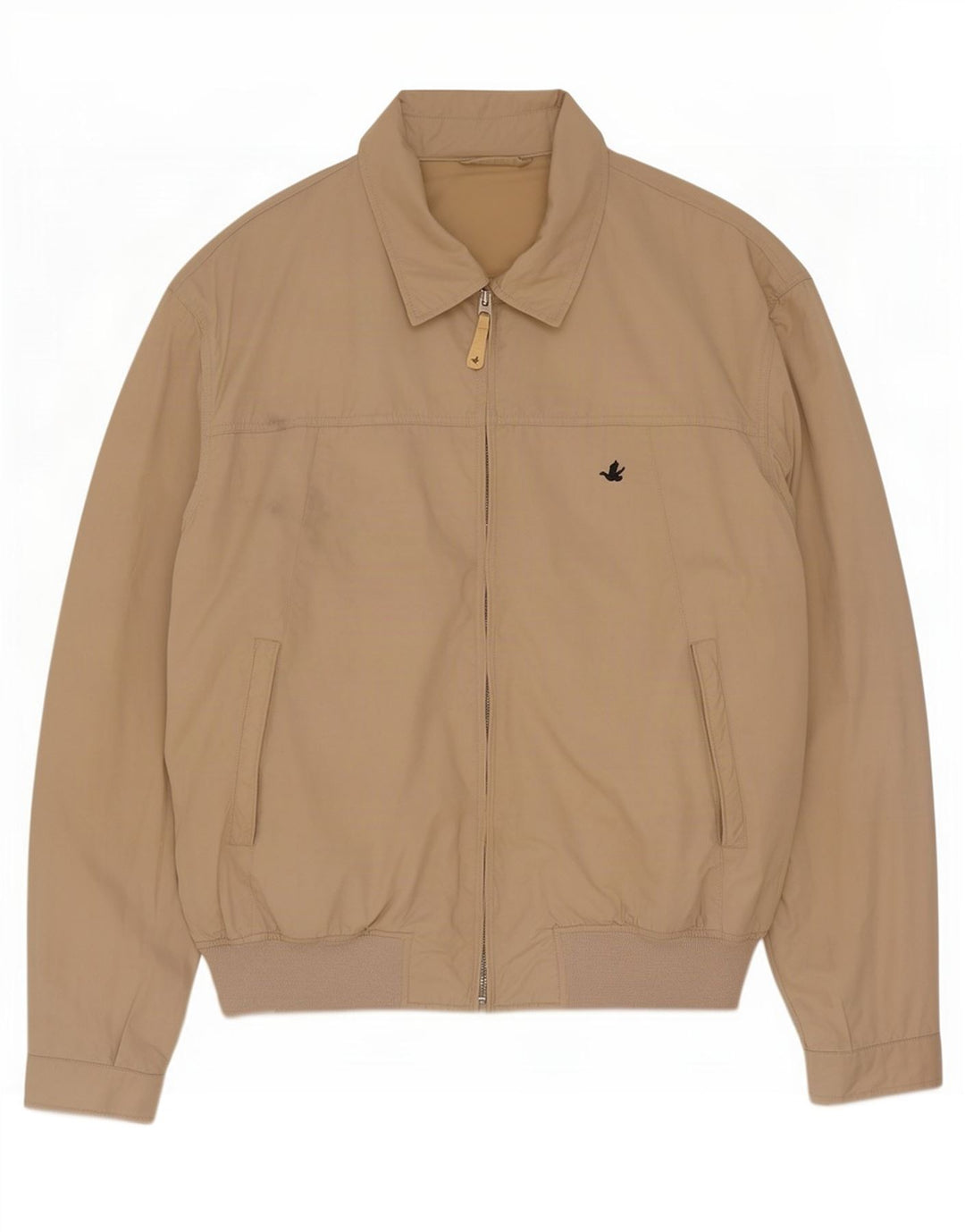 Jaqueta bomber masculina Brooksfield IT 50 grande bege