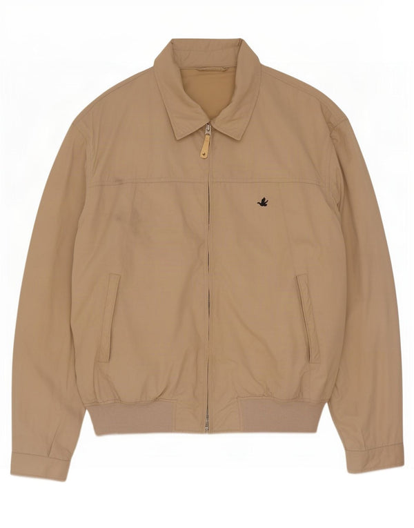 Jaqueta bomber masculina Brooksfield IT 50 grande bege
