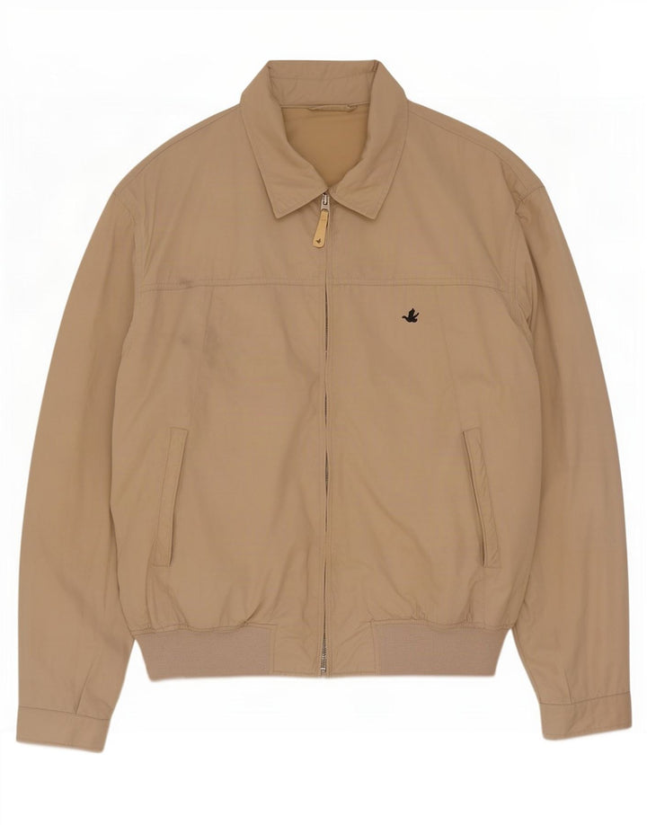 Jaqueta bomber masculina Brooksfield IT 50 grande bege