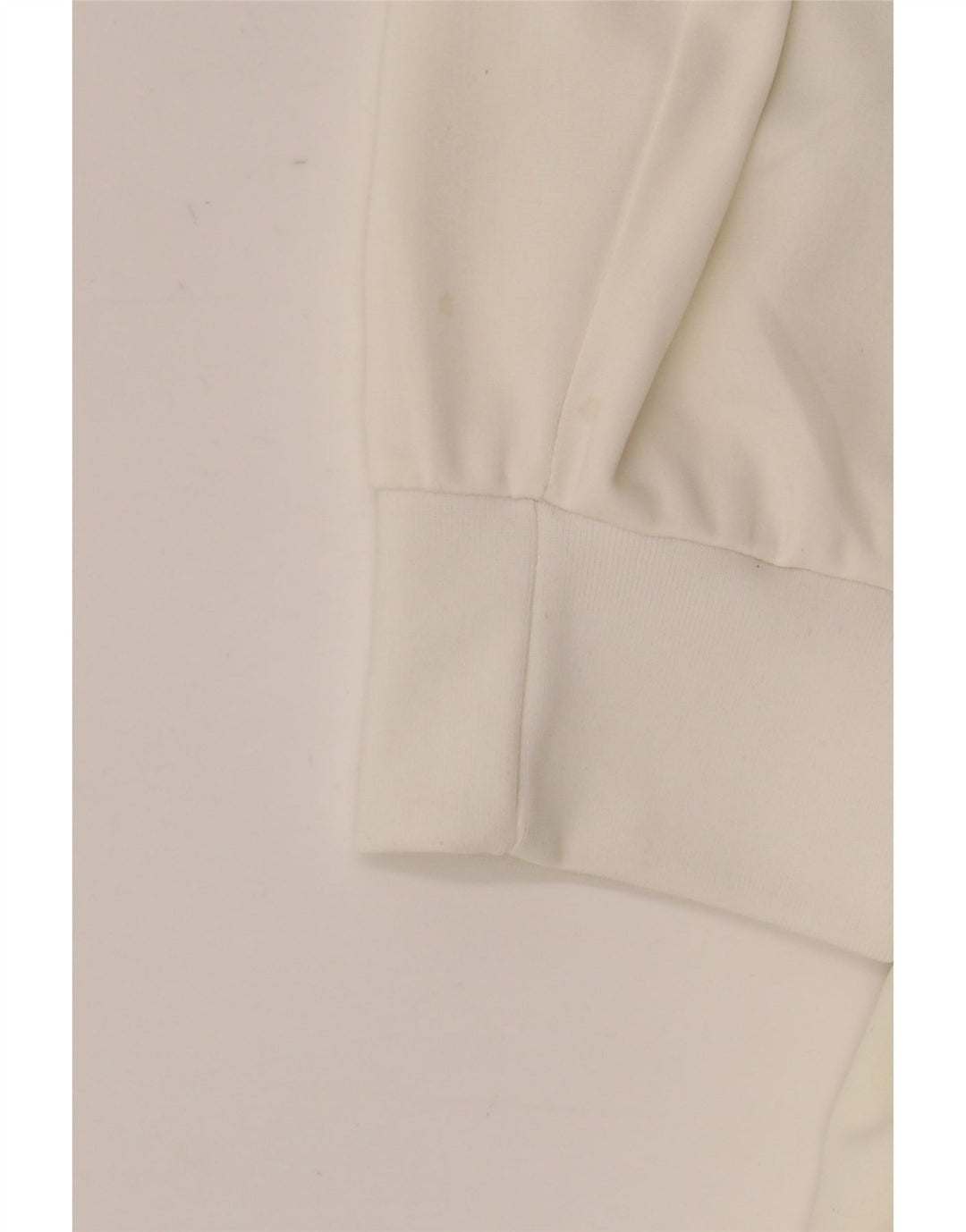 Jaqueta superior de agasalho masculino vintage 2XL branco Colourblock Nylon