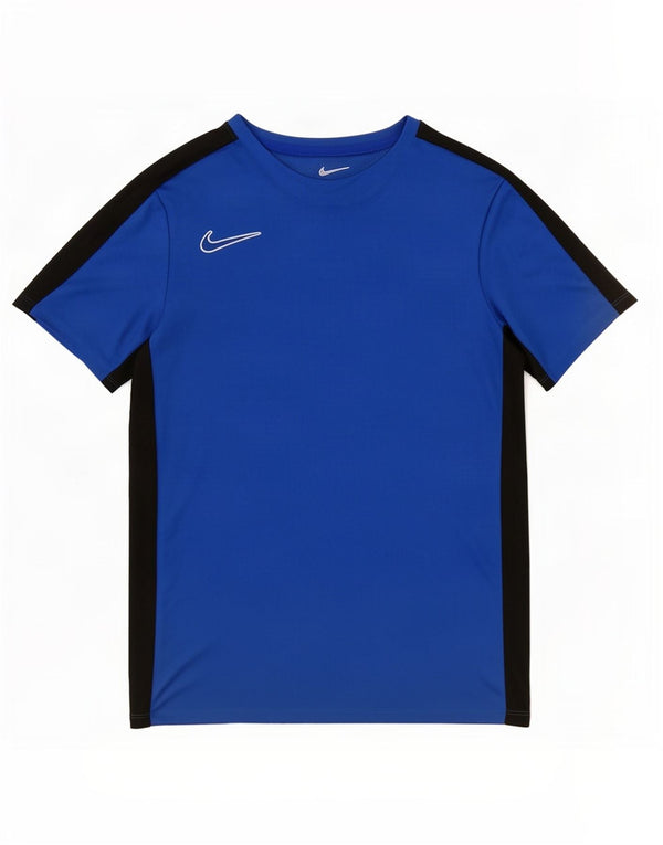 Camiseta Nike Boys Dri Fit Top 13-14 Anos XL Azul Colourblock Poliéster