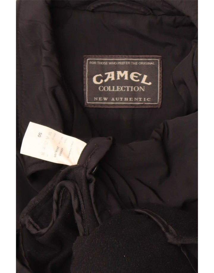 Jaqueta utilitária masculina Camel Active IT 50 grande poliamida preta