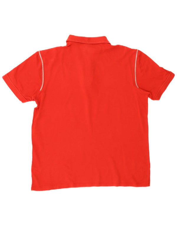 Camisa polo masculina Trussardi 2XL algodão vermelho