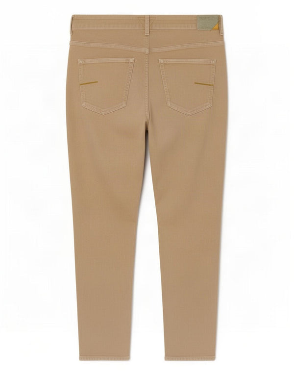 Meltin' Pot Calça feminina folgada casual W30 L25 algodão bege