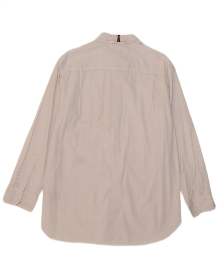 Camisa feminina Tommy Hilfiger US 8 médio algodão branco