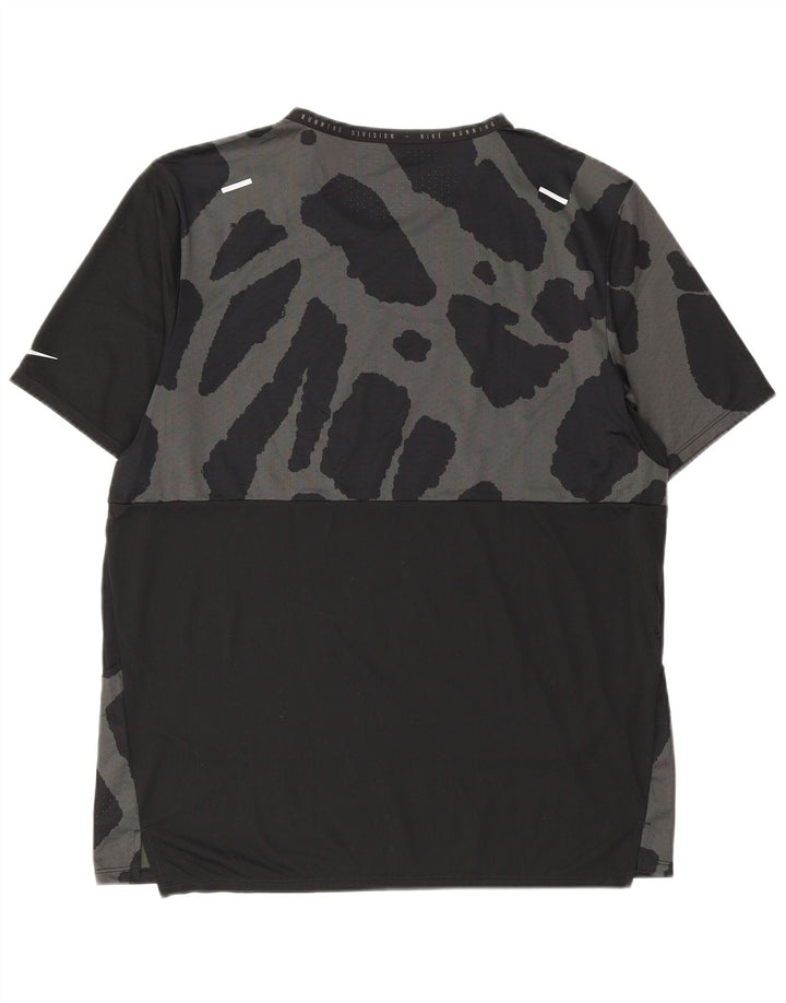Camiseta Nike Masculina Dri Fit Top Grande Poliéster Camuflado Preto