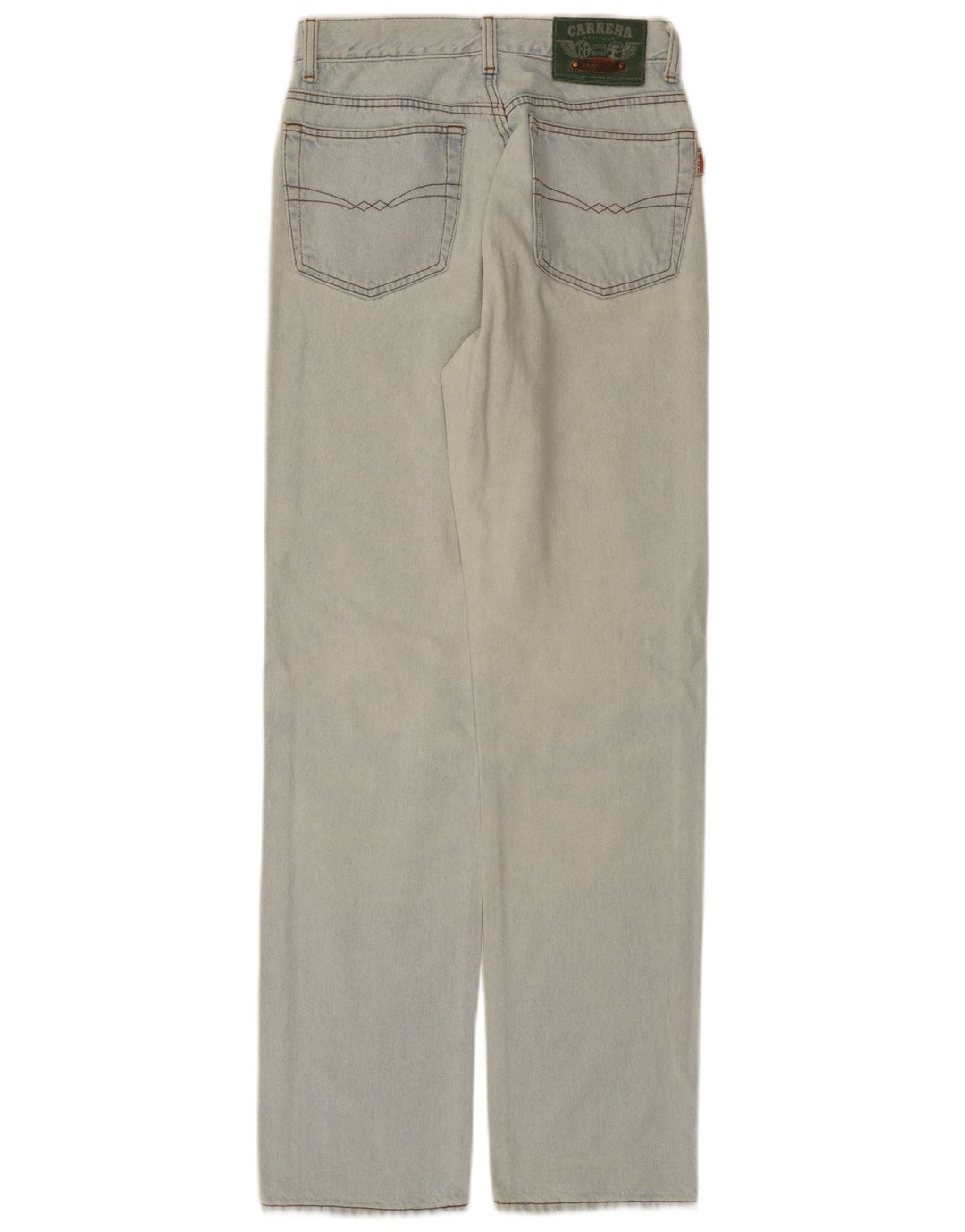 Calça jeans reta feminina CARRERA W28 L33 azul
