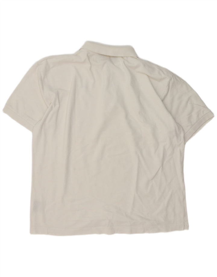Camisa polo masculina Kappa 2XL algodão branco