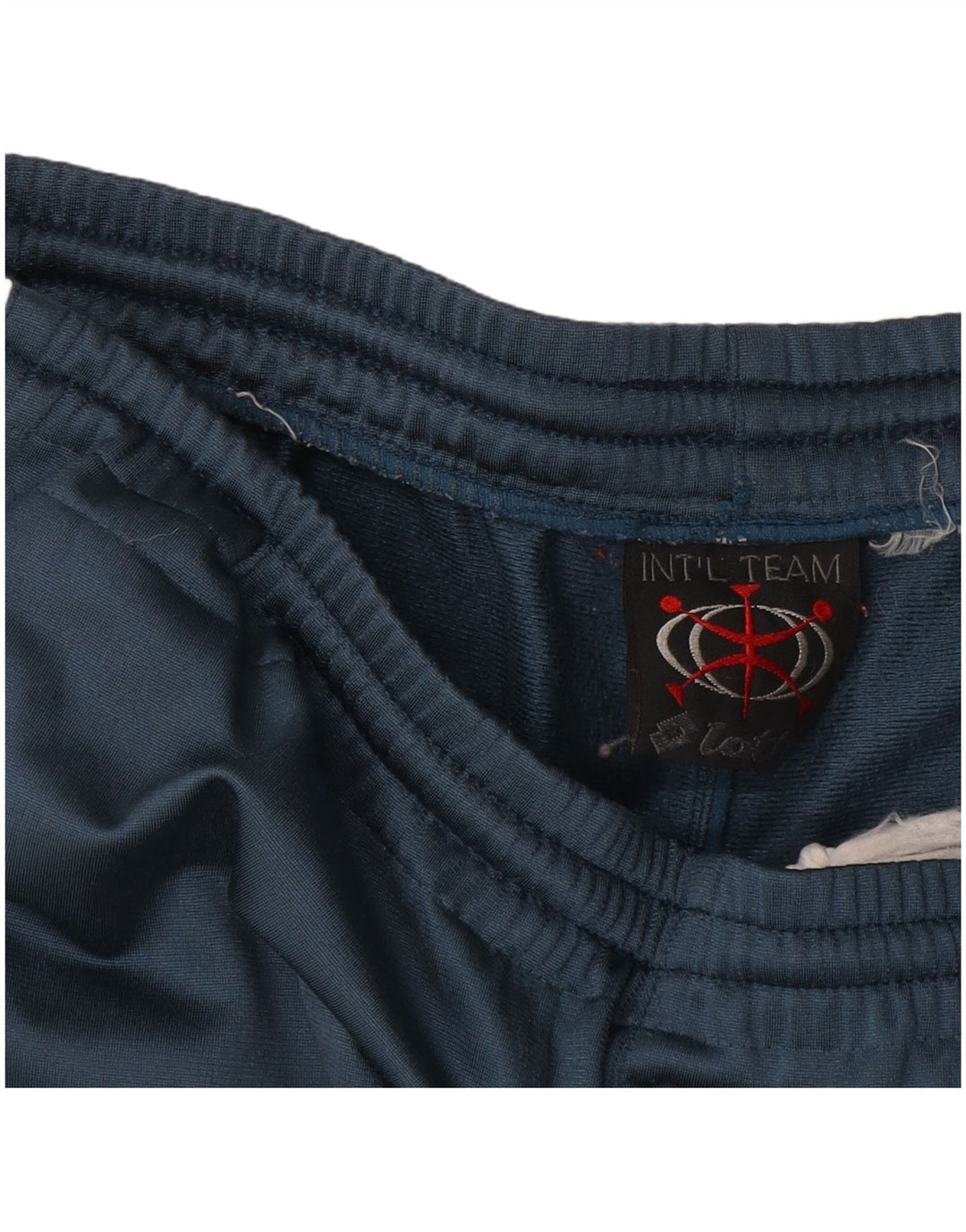 Lotto masculino gráfico completo agasalho médio azul marinho colorblock