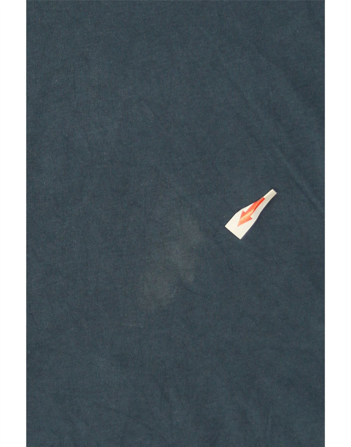 Camiseta masculina Quiksilver Regular Fit Graphic Top Médio Azul Marinho