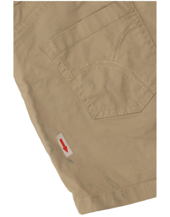 Shorts femininos casuais da Dack IT 42 médio W28 algodão verde