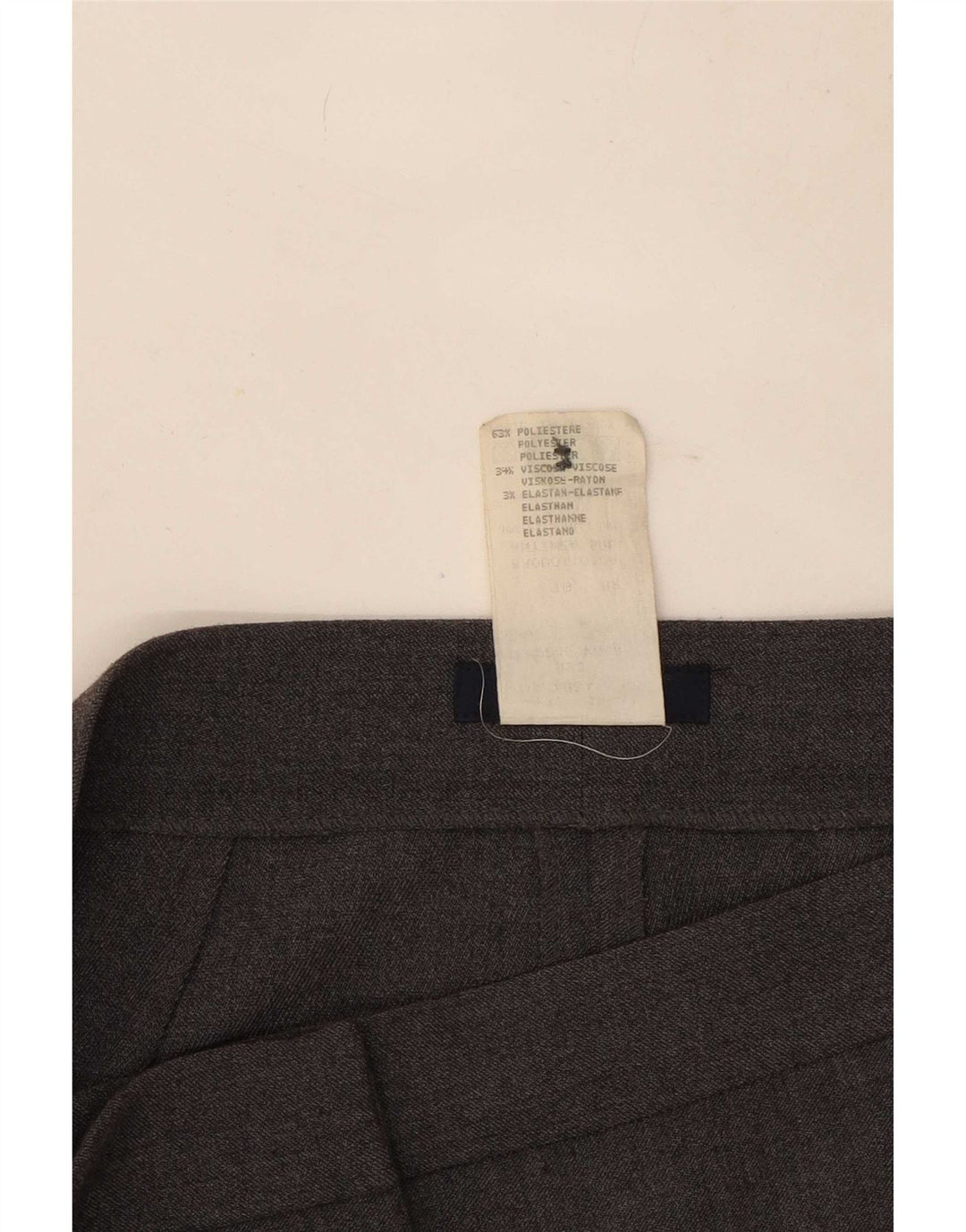 Saia lápis feminina Emporio Armani IT 42 médio W28 poliéster cinza