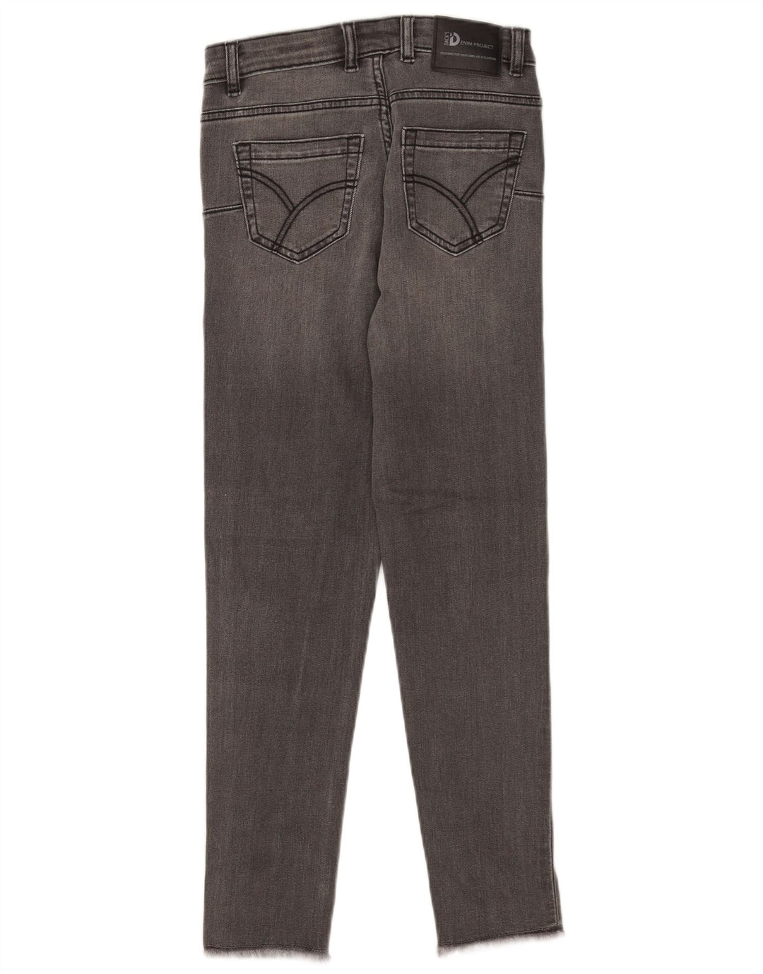 Calça jeans skinny feminina Dack's IT 44 médio W28 L25 cinza