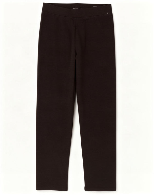 Calça de treino feminina Marks & Spencer Reino Unido 12 algodão cinza médio