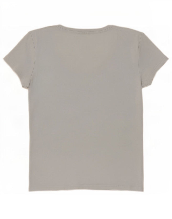 Tommy Hilfiger Camiseta Feminina Top UK 12 Médio Azul