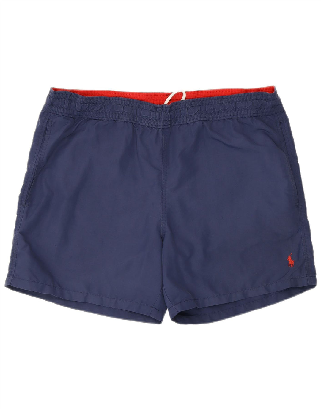 Polo Ralph Lauren Calções de banho masculino médio azul marinho nylon