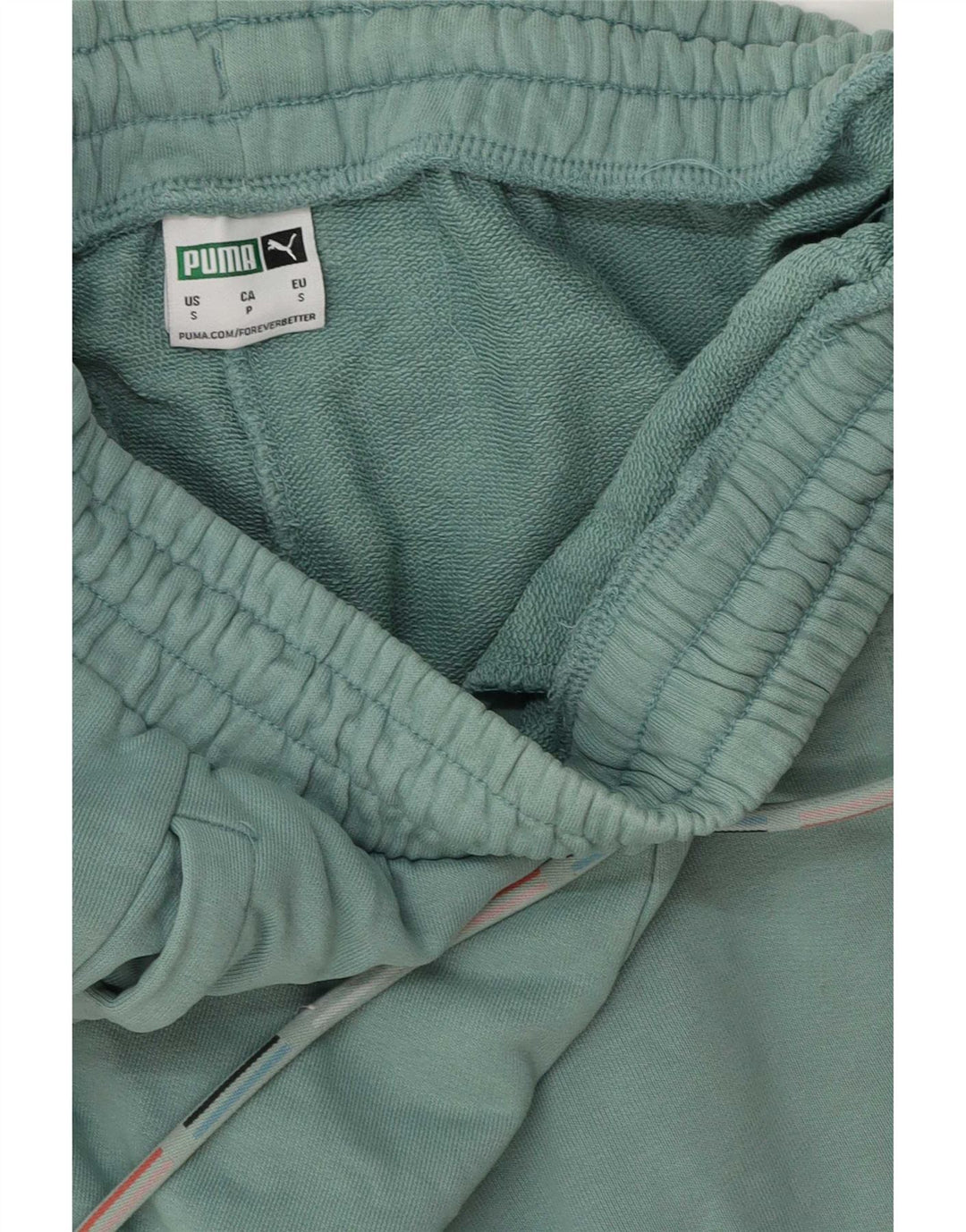 Calça esportiva feminina Puma Joggers UK 8 pequena turquesa