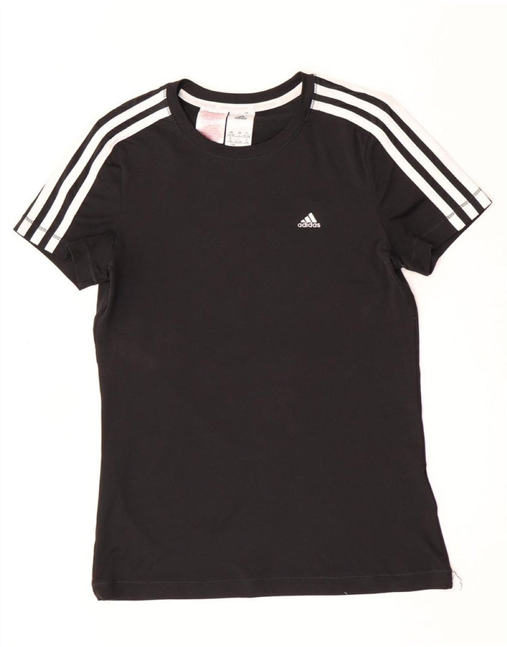 Camiseta Adidas Menino Climacool Top 13-14 Anos Preto Poliéster