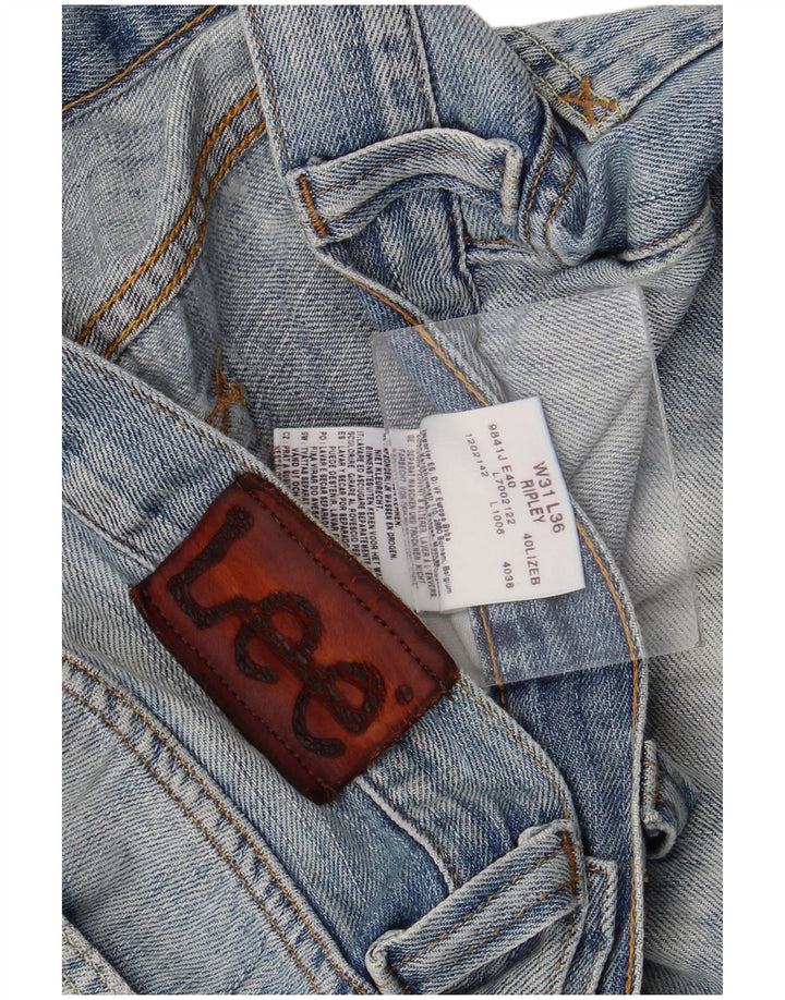 Shorts jeans Lee masculino Ripley W31 algodão azul médio