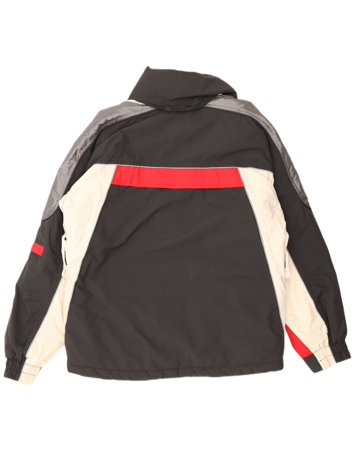 Jaqueta de esqui masculina Luhta UK 40 grande poliamida colorblock azul marinho