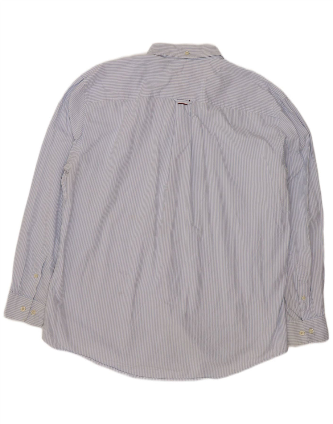 Camisa masculina Tommy Hilfiger 2XL algodão listrado azul