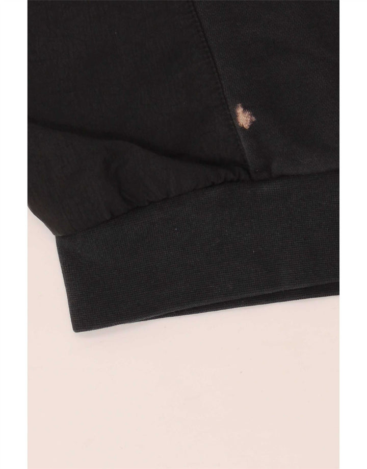 Moletom gráfico masculino Nike Jumper pequeno preto colorblock algodão