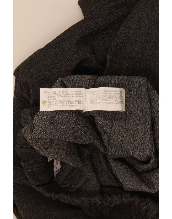 Zara Calça Harém Feminina Média W28 L27 Cinza Poliéster