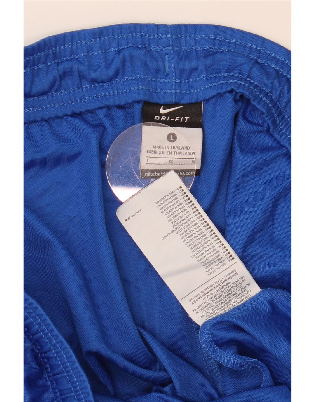NIKE Masculino Dri Fit Sport Shorts Grande Azul Poliéster