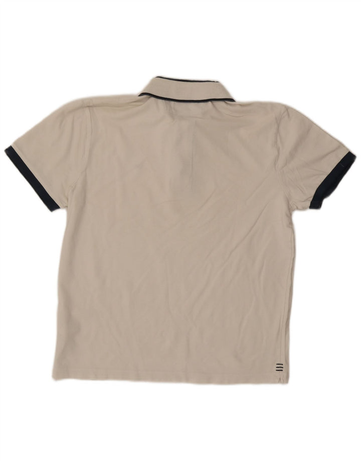 Camisa polo masculina Gas XL algodão branco