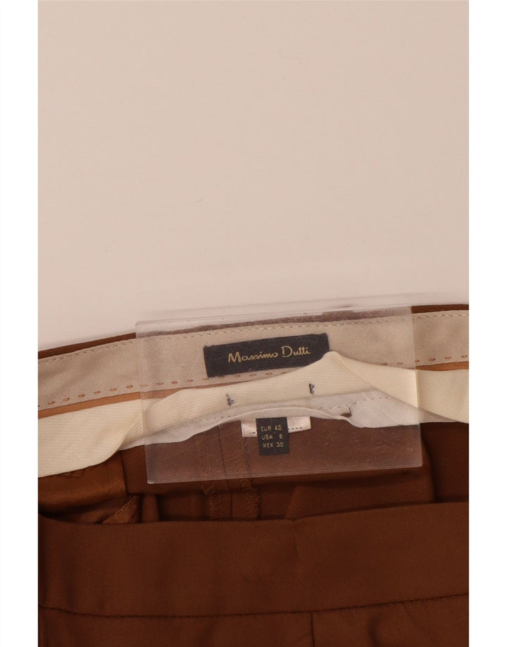 Calça Chino Feminina MASSIMO DUTTI EU 40 Médio W30 L28 Marrom