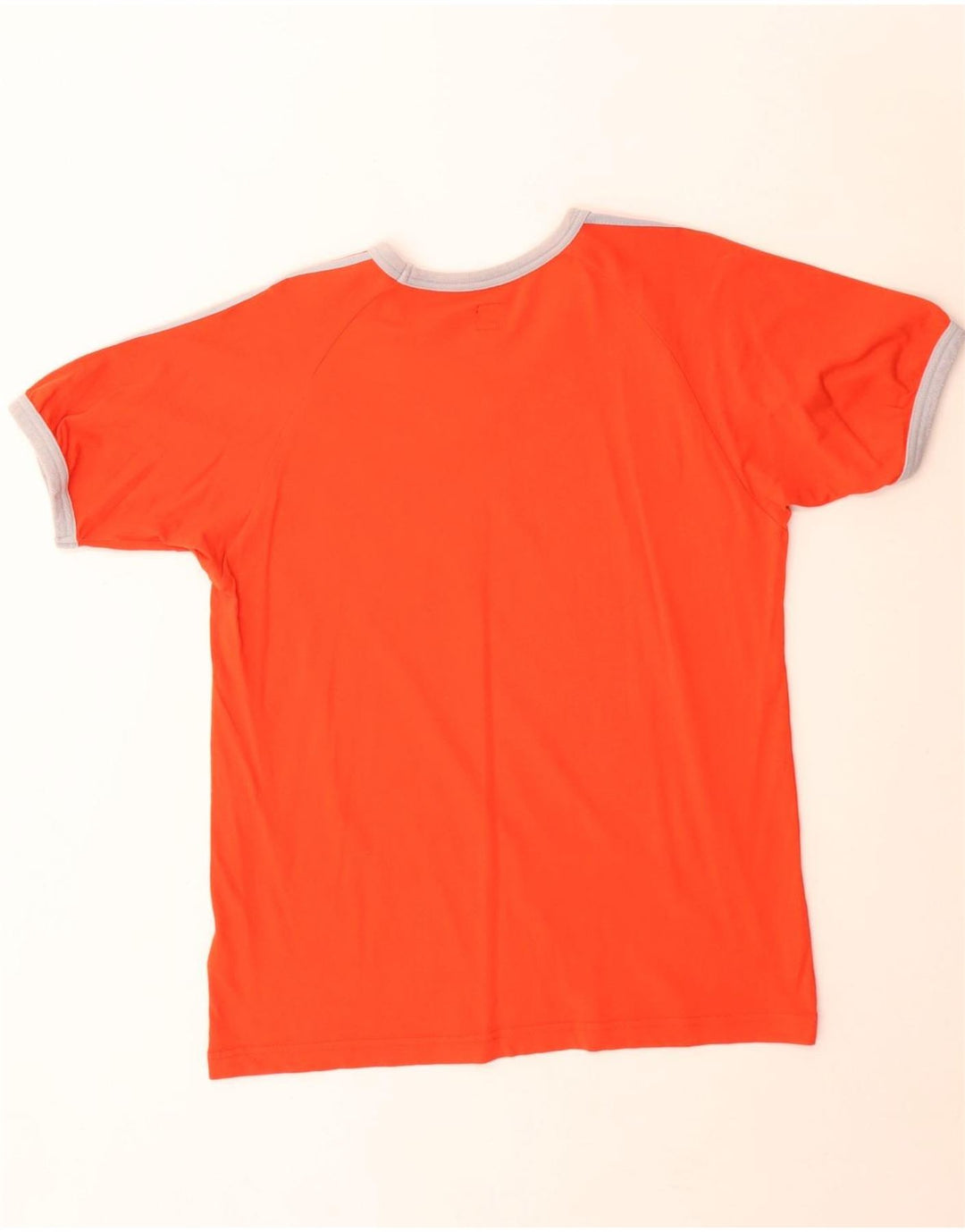 Adidas Mens Graphic T-Shirt Top Médio Algodão Vermelho
